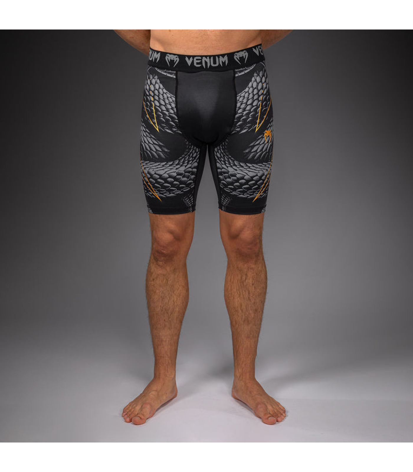 Къс клин - Venum Matupa Vale Tudo Shorts - Black/Grey/Gold​